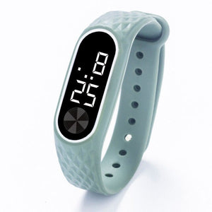 2019 LED Digital Display Bracelet Watch Children's Students Silica Gel Sport Watch Boys & Girls Watch Relogio Feminino Masculino