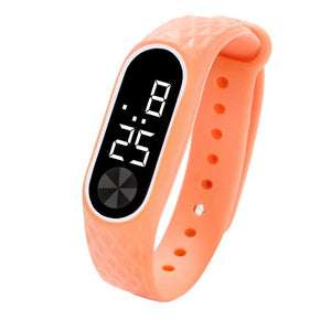 2019 LED Digital Display Bracelet Watch Children's Students Silica Gel Sport Watch Boys & Girls Watch Relogio Feminino Masculino