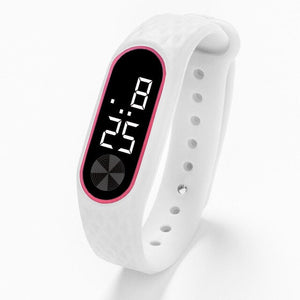 2019 LED Digital Display Bracelet Watch Children's Students Silica Gel Sport Watch Boys & Girls Watch Relogio Feminino Masculino
