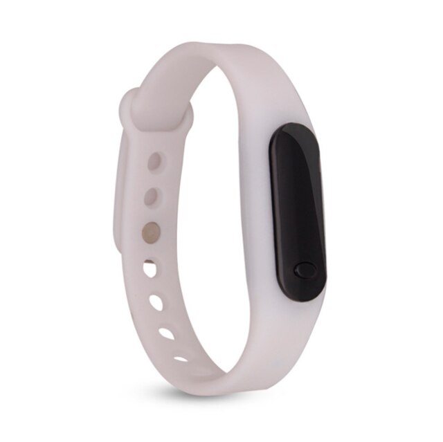 2019 NEW Casual watches simple men's black sports digital LED display silicone ladies outdoor fashion bracelet gift