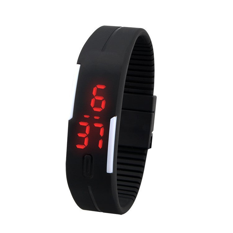 Simple women Men watch Hand Ring Watch Led Sports Fashion Electronic Watch New fashion trend touch LED bracelet watch