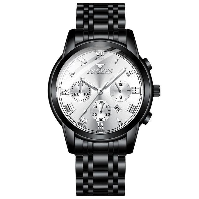 Successful man business clock non-mechanical men watch grandeur quartz mens watches waterproof luminous male watch Montre Homme