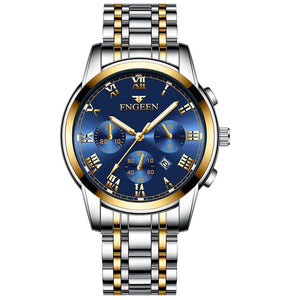 Successful man business clock non-mechanical men watch grandeur quartz mens watches waterproof luminous male watch Montre Homme