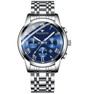 Successful man business clock non-mechanical men watch grandeur quartz mens watches waterproof luminous male watch Montre Homme