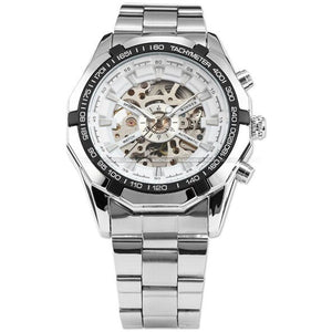 WINNER New Men Automatic Mechanical Watches Skeleton Clock Male Business Causal Watches Gifts Relogio Masculino erkek kol saati