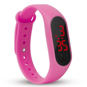 fashion boys girls kids children students sport digital led watches new mens womens promotion plastic outdoor gift wrist watches