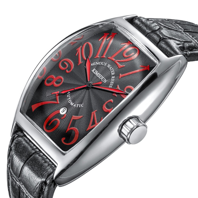 Switzerland watches men luxury brand casablanca automatic mechanical watch barrel-shaped luminous waterproof Herren uhren