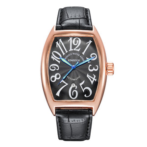Switzerland watches men luxury brand casablanca automatic mechanical watch barrel-shaped luminous waterproof Herren uhren