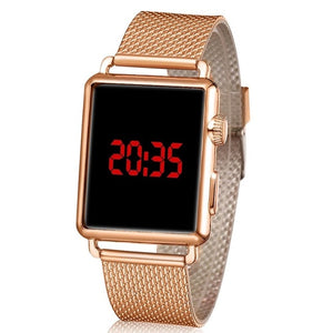 Hot Men's Digital Watches Women Retro LED Digital Shock Sport Waterproof Men Wristwatches relogio masculino Gold Watch