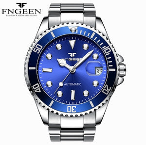 Men Mechanical Watches Top Brand Luxury Steel Wristwatch Male Clock Tourbillon Relogio Masculino 2019 hot Watch Automatic Watch