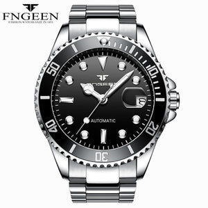 Men Mechanical Watches Top Brand Luxury Steel Wristwatch Male Clock Tourbillon Relogio Masculino 2019 hot Watch Automatic Watch