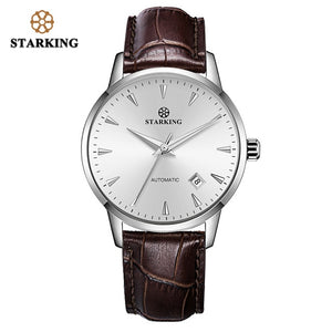 STARKING Mechanical Watch Men Miyota Movt Stainless Steel Wristwatch Sapphire Automatic Self-wind Men Watch Relogio 3ATM AM0171