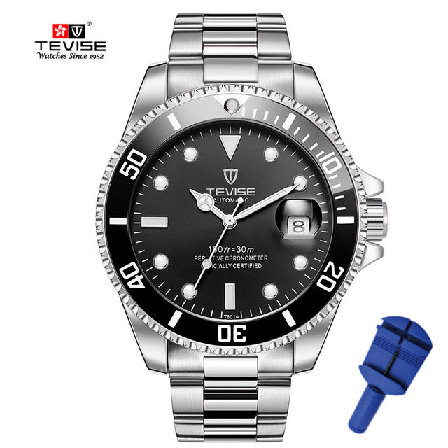 2019 Tevise Top Brand Luxury Men Mechanical Watches Famous Design Automatic Watch Fashion Male Clock Relogio Masculino T801