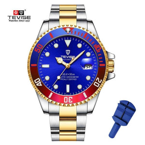 2019 Tevise Top Brand Luxury Men Mechanical Watches Famous Design Automatic Watch Fashion Male Clock Relogio Masculino T801