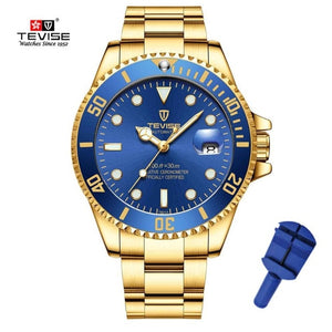 2019 Tevise Top Brand Luxury Men Mechanical Watches Famous Design Automatic Watch Fashion Male Clock Relogio Masculino T801
