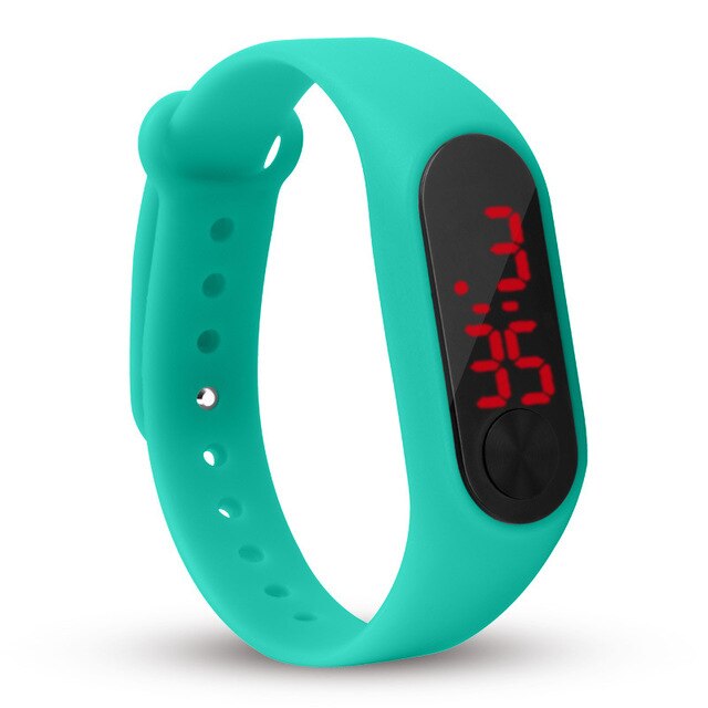 Fashion LED watch boys girls kids children students sport digital watch new mens womens  silicone Running watches relogio femini