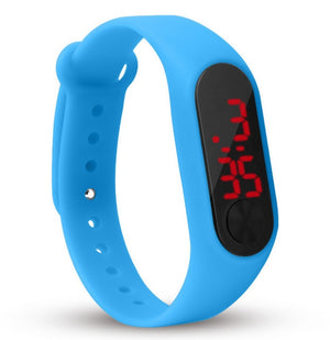Fashion LED watch boys girls kids children students sport digital watch new mens womens  silicone Running watches relogio femini