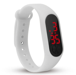 Fashion LED watch boys girls kids children students sport digital watch new mens womens  silicone Running watches relogio femini