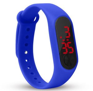 Fashion LED watch boys girls kids children students sport digital watch new mens womens  silicone Running watches relogio femini