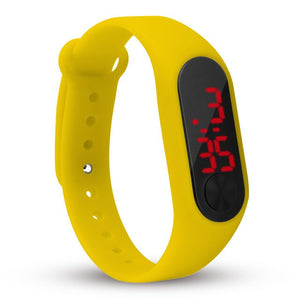 Fashion LED watch boys girls kids children students sport digital watch new mens womens  silicone Running watches relogio femini