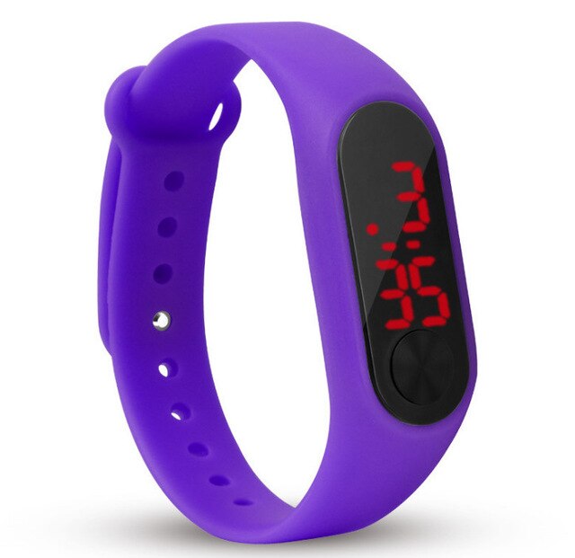 Fashion LED watch boys girls kids children students sport digital watch new mens womens  silicone Running watches relogio femini