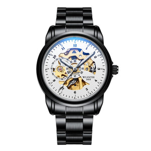 2019 luxury Automatic Watch Fashion Casual Men’s Watch Top Brand Luxury Skeleton Mechanical Watch Water Resistant Luminous Hands