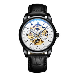 2019 luxury Automatic Watch Fashion Casual Men’s Watch Top Brand Luxury Skeleton Mechanical Watch Water Resistant Luminous Hands