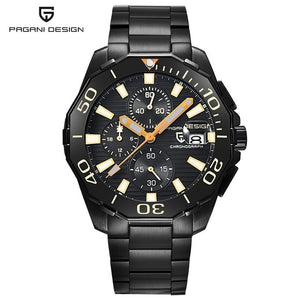 2019 New Brand PAGANI DESIGN 1617 Men's Military Sport Mechanical Watches Waterproof Stainless Steel Top Brand Luxury Men Watch