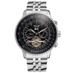 Top Brand Mens Watches  Luxury JARAGAR Men Military Sport Wristwatch Automatic Mechanical Tourbillon Watch relogio masculino