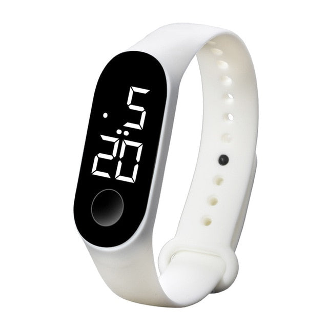 LED Electronic Sports Luminous Sensor Watches Fashion Men and Women Watches Dress Watch  fashion Waterproof Men's digital Watch