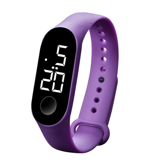 LED Electronic Sports Luminous Sensor Watches Fashion Men and Women Watches Dress Watch  fashion Waterproof Men's digital Watch