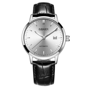 2018 New Men's WristWatch OUBAOER Stainless steel Casual Automatic Mechanical Watches Male reloj hombre