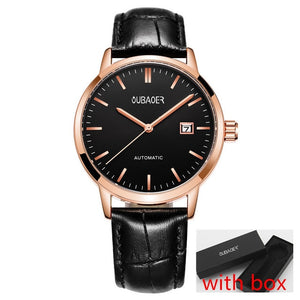 2018 New Men's WristWatch OUBAOER Stainless steel Casual Automatic Mechanical Watches Male reloj hombre