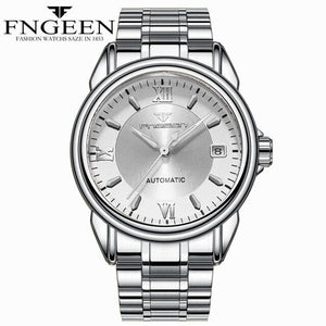 FNGEEN Full Automatic Watch Men Gold Mechanical Watches Waterproof Luminous Hands With Date Calendar montre automatique homme