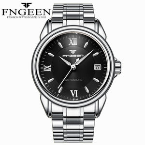 FNGEEN Full Automatic Watch Men Gold Mechanical Watches Waterproof Luminous Hands With Date Calendar montre automatique homme