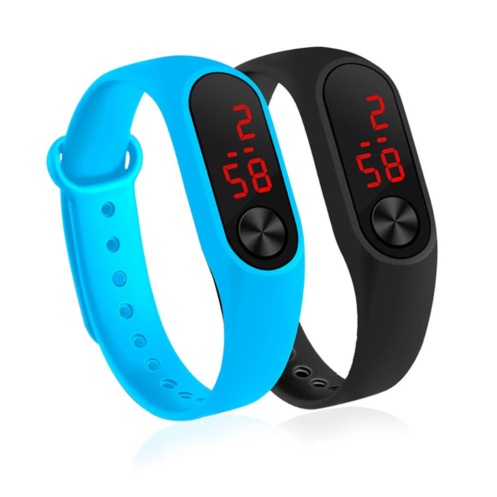 Simple women men watch child student Hand Ring Watch Led Sports Fashion Electronic Watch Reloj deportivo para mujer C50