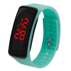 Simple women men watch child student Hand Ring Watch Led Sports Fashion Electronic Watch Reloj deportivo para mujer C50