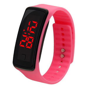Simple women men watch child student Hand Ring Watch Led Sports Fashion Electronic Watch Reloj deportivo para mujer C50