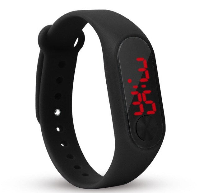 Simple women men watch child student Hand Ring Watch Led Sports Fashion Electronic Watch Reloj deportivo para mujer C50