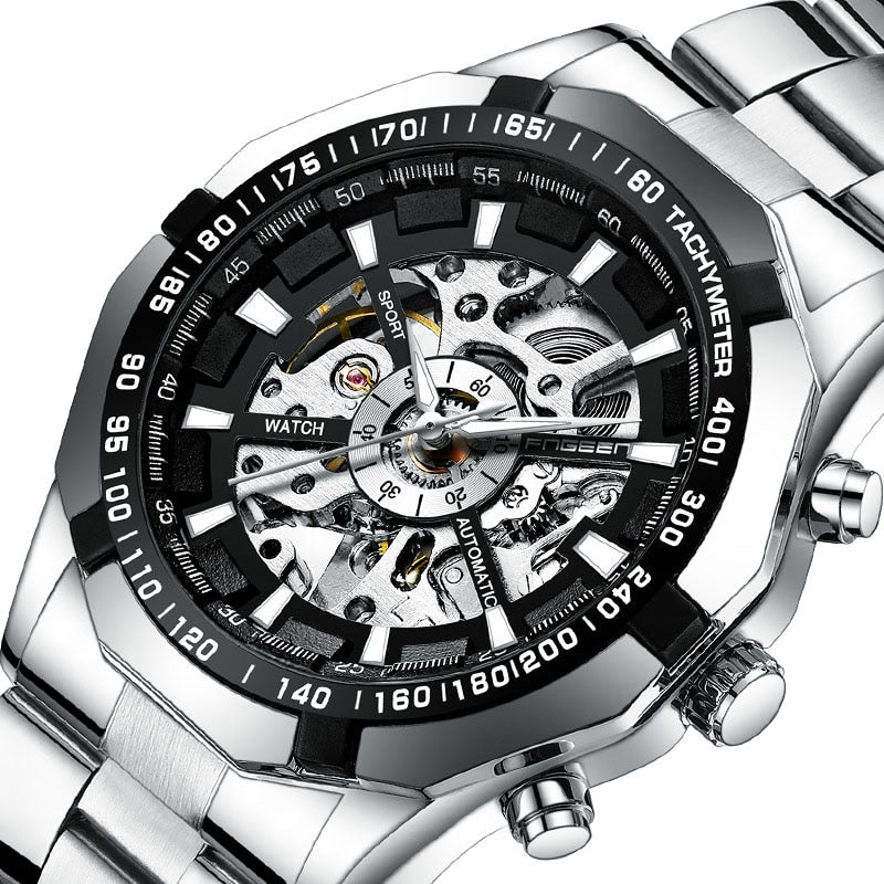 Automatic Watch Men Wristwatches Brand Male Watches Sports Wrist Watches Waterproof Man Mechanical Watch Relogio Masculino Clock