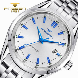 Mens Wrist Watch 2019 Top Brand Luxury Watches Male Luminous Calendar Waterproof Stainless Steel Automatic Mechanical Wristwatch