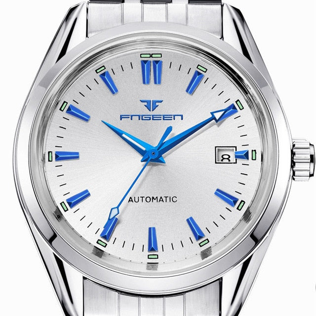 Mens Wrist Watch 2019 Top Brand Luxury Watches Male Luminous Calendar Waterproof Stainless Steel Automatic Mechanical Wristwatch