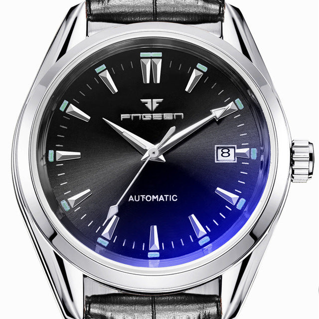 Mens Wrist Watch 2019 Top Brand Luxury Watches Male Luminous Calendar Waterproof Stainless Steel Automatic Mechanical Wristwatch