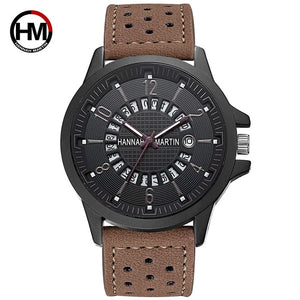 Relogios 2018 Watches Men Top Luxury Brand Fashion Creative Quartz Men Wrist Watch Leather Casual Waterproof Calendar Clock Male