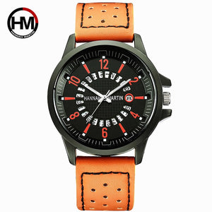 Relogios 2018 Watches Men Top Luxury Brand Fashion Creative Quartz Men Wrist Watch Leather Casual Waterproof Calendar Clock Male