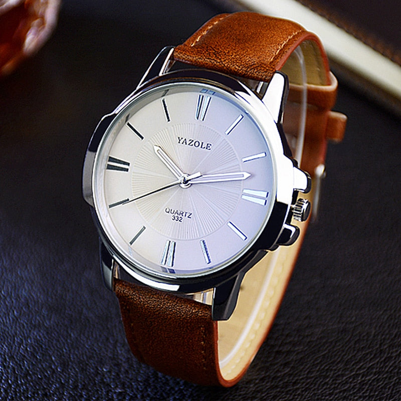 2019 Wristwatch Male Clock Yazole Quartz Watch Men Top Brand Luxury Famous Wrist Watch Business Quartz-watch Relogio Masculino