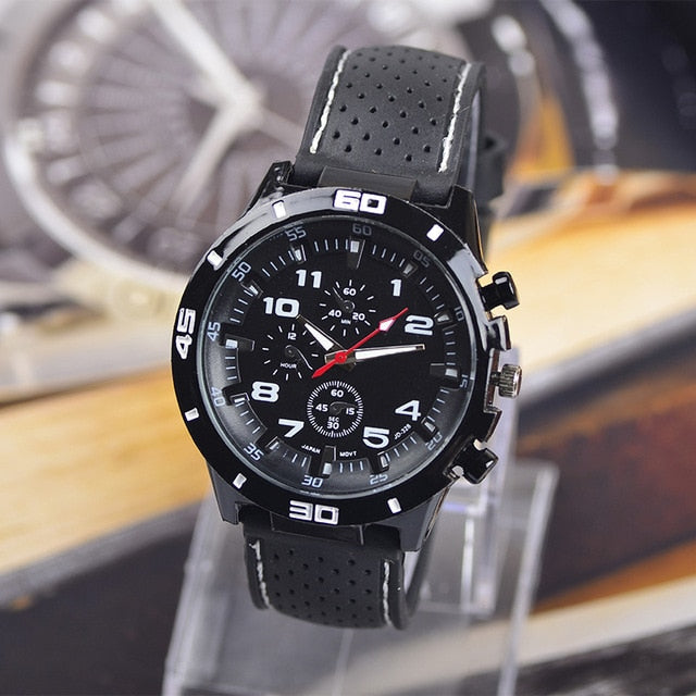 2019 New Famous Brand Men Quartz Watch Army Soldier Military Canvas Strap rubber Analog Wrist Watches Sports Clock Wristwatches